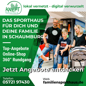 KREFT - Das Familiensporthaus in Stadthagen.